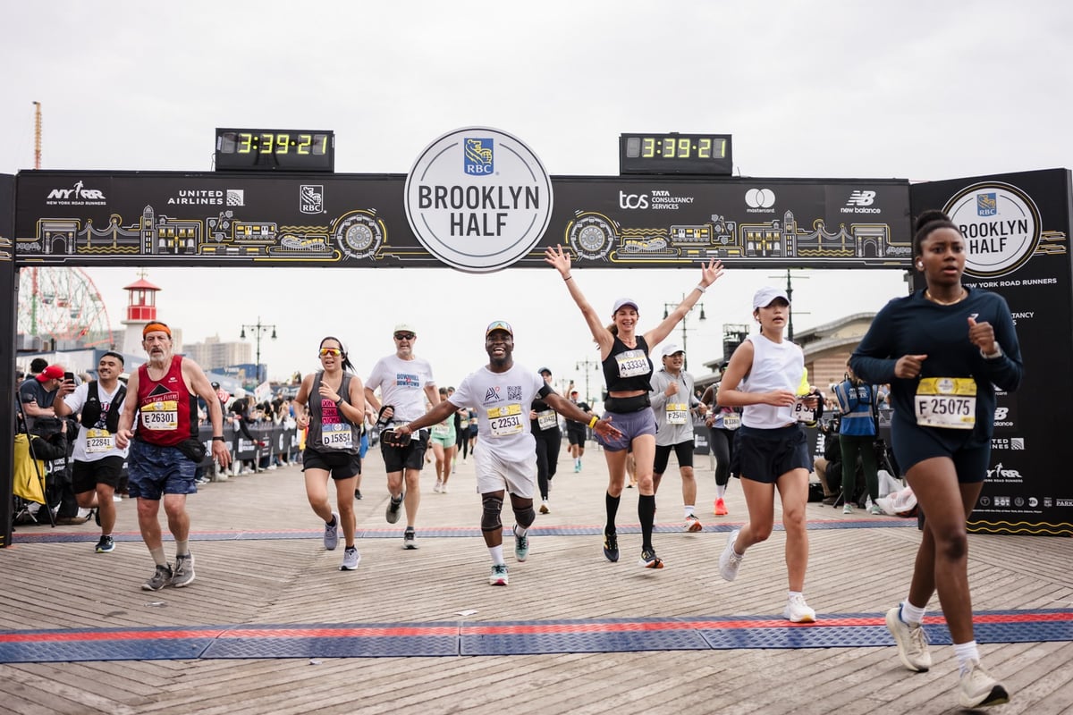 2025 RBC Brooklyn Half finish