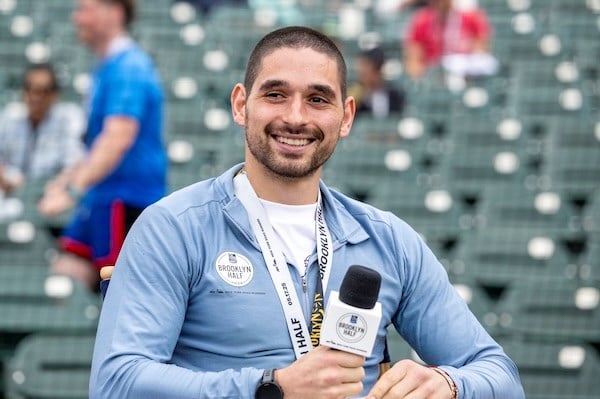 Alan Bersten at the RBC Brooklyn Half After-Party