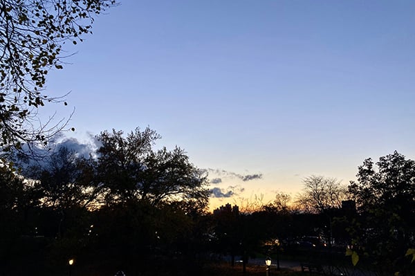 Sunset in NYC