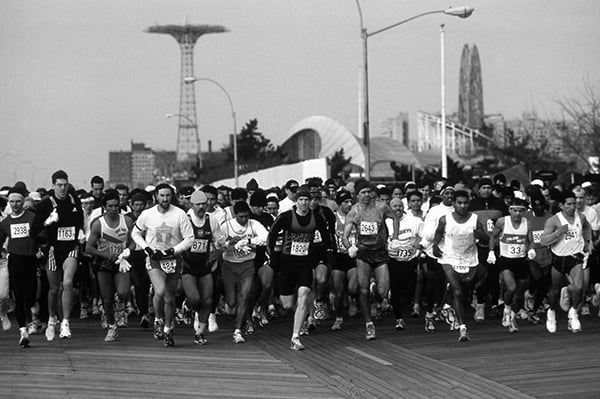 Brooklyn Half start in 1990s