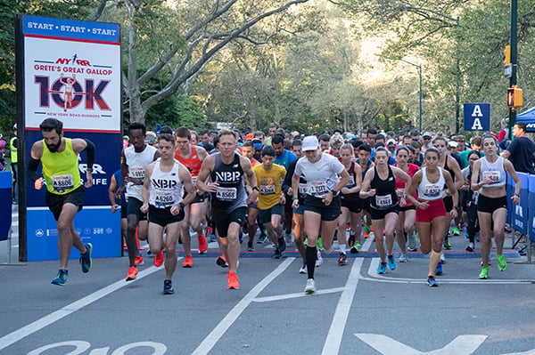 Start of 2019 NYRR Grete's Great Gallop 10K