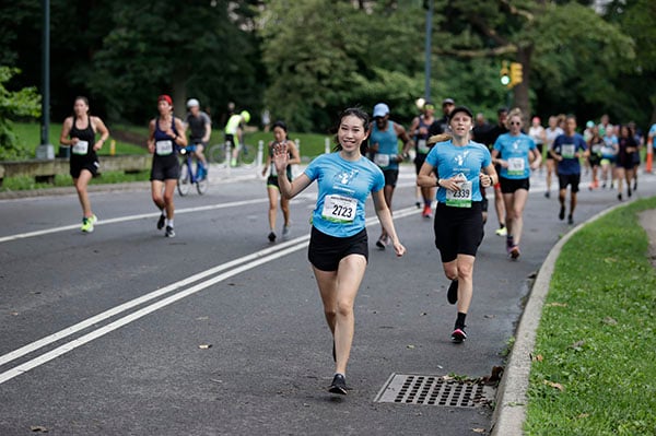 Runners at 2021 Achilles Hope & Possibility