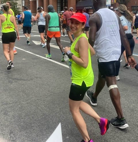 NYRR Member Amy Gruenhut