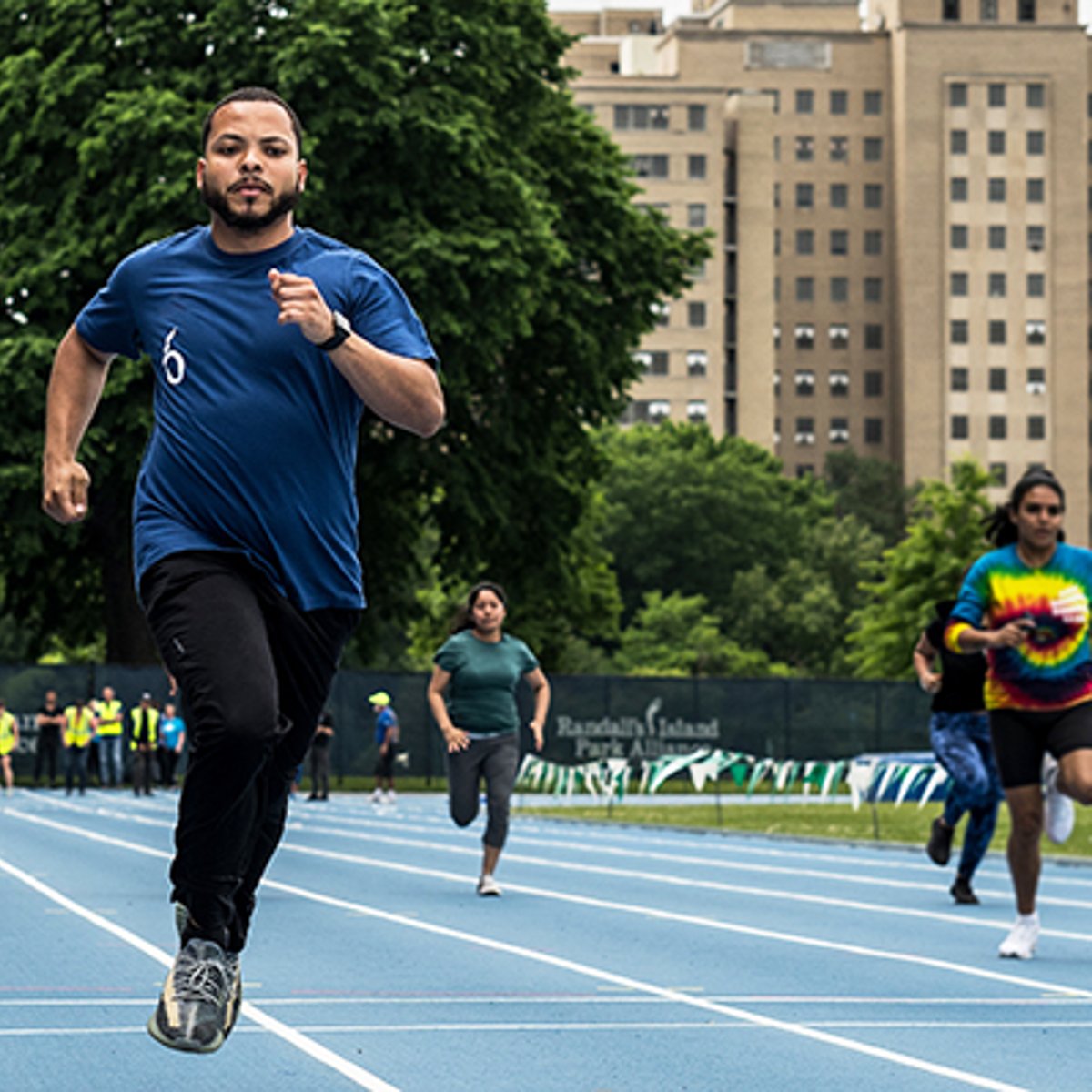 Elias Cruz RNYRR project lead running on track.