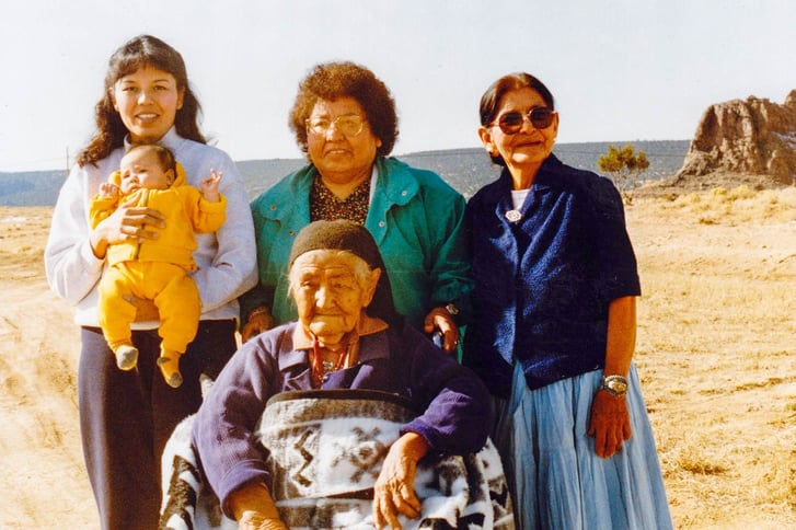 Five generations of Dinee Dorame family