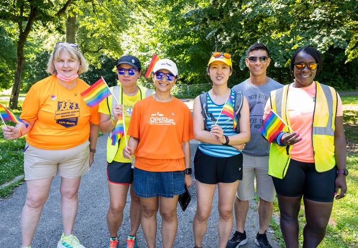 MartinaGrant and Open Runners in June 2022