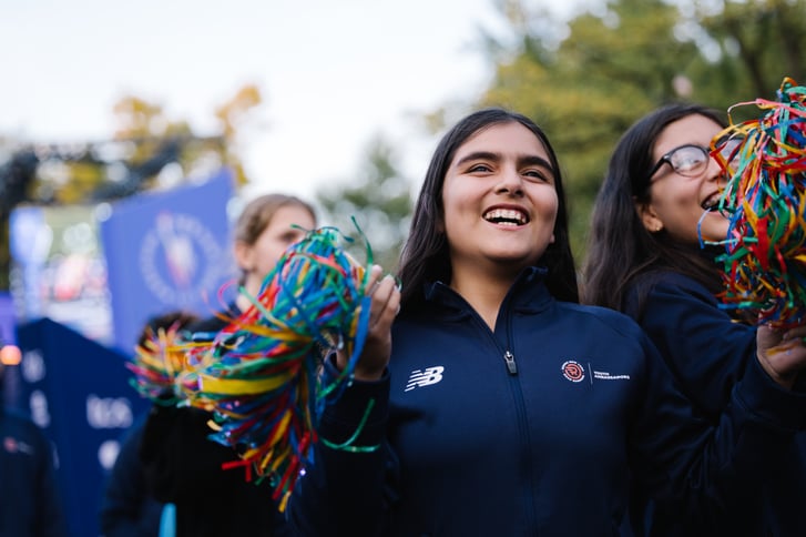 Rising NYRR Youth Ambassadors at 2022 NYRR Night of Champions