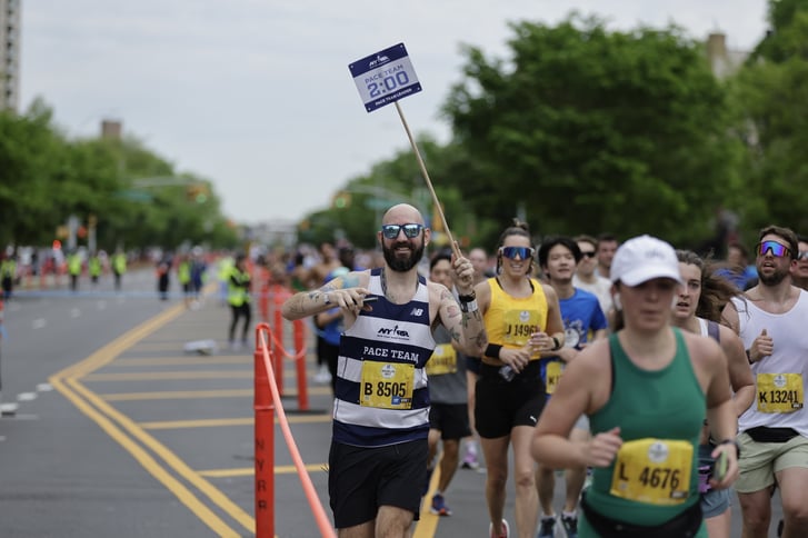 2024 RBC Brooklyn Half runners on course