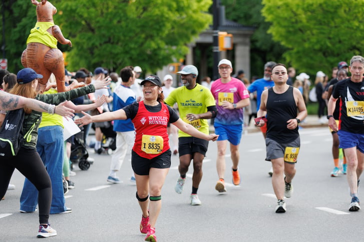 2024 RBC Brooklyn Half runners on course