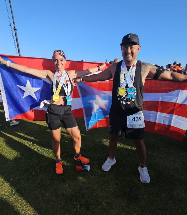 Michele Perez and Mike Alcaide at the Lola Challenge Weekend in Puerto Rico.