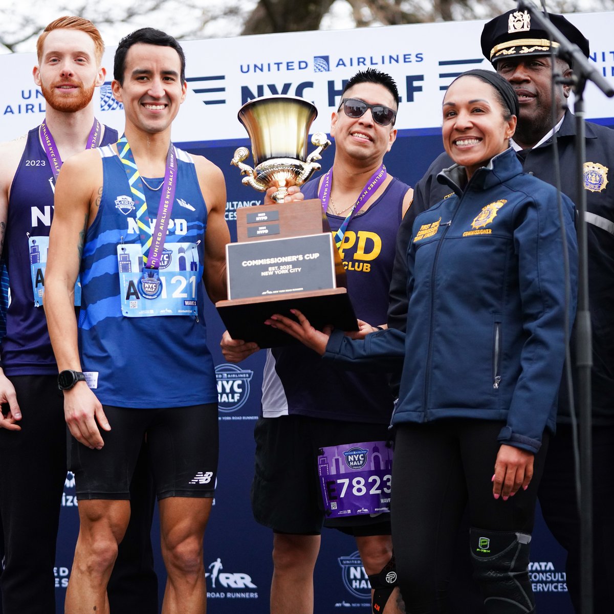 NYPD Commissioner's Cup at 2024 United Airlines NYC Half