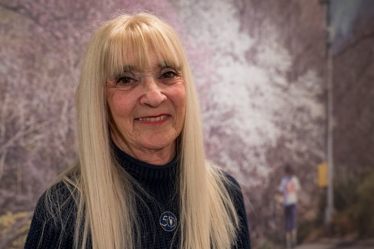 Lois Schwartz 2024 VHOF at NYRR