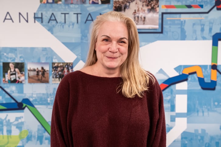 Stacy Jaff 2024 VHOF at NYRR