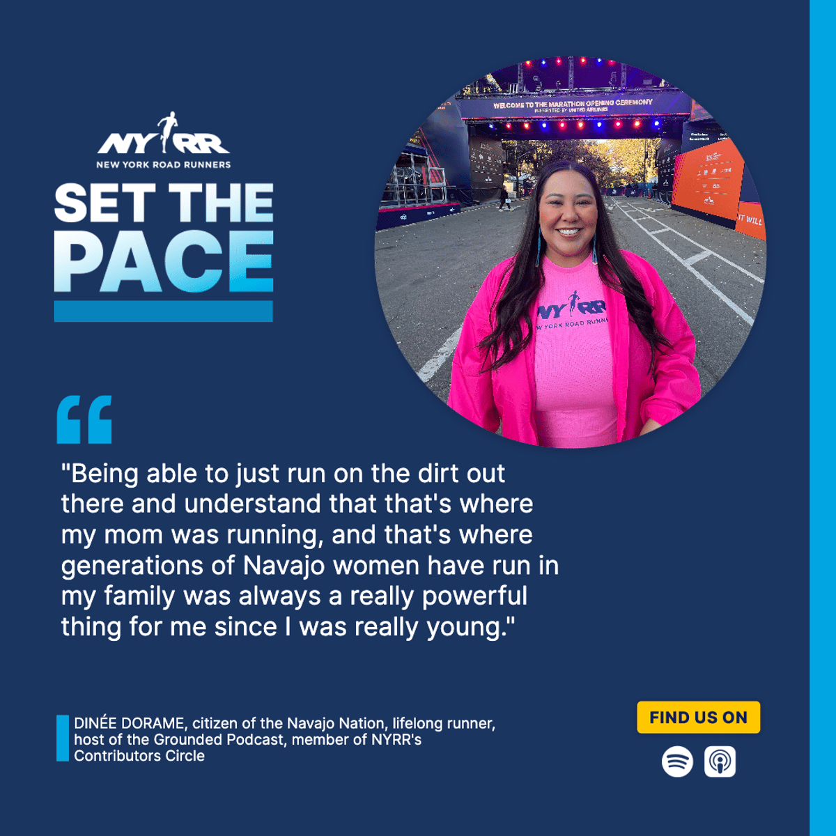 Set the Pace podcast episode with Dinee Dorame photo
