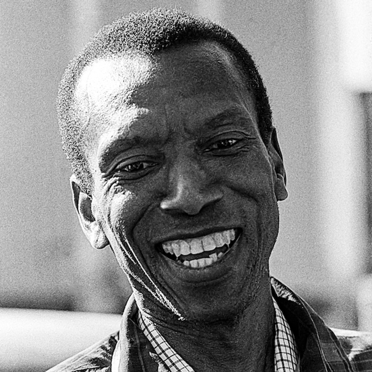 Ted Corbitt smiling