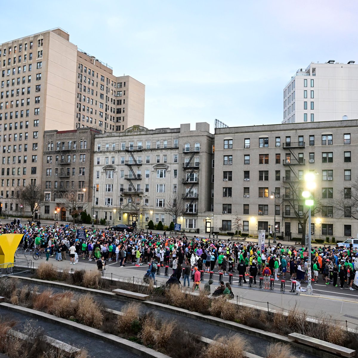 UA NYC Half 2024 start landscape