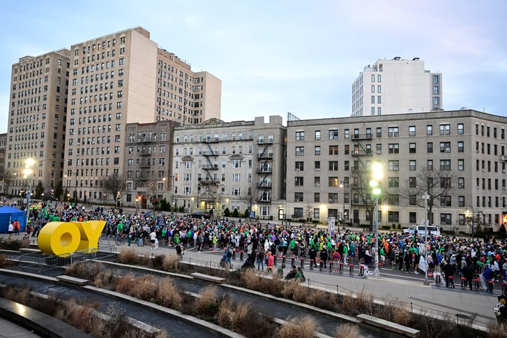 UA NYC Half 2024 start landscape
