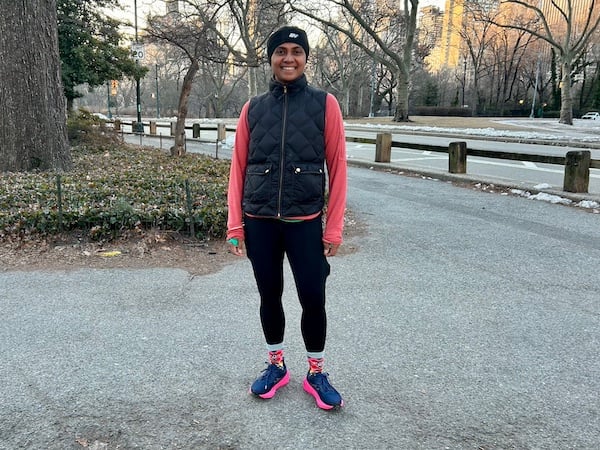 Maya Sudhakaran will run the United Airlines NYC Half.