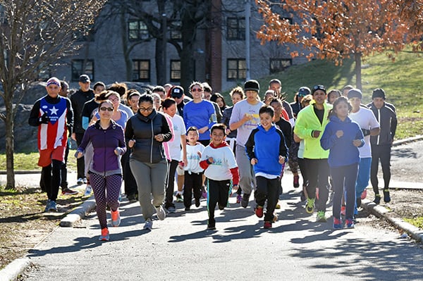 Open Run St Marys Park group