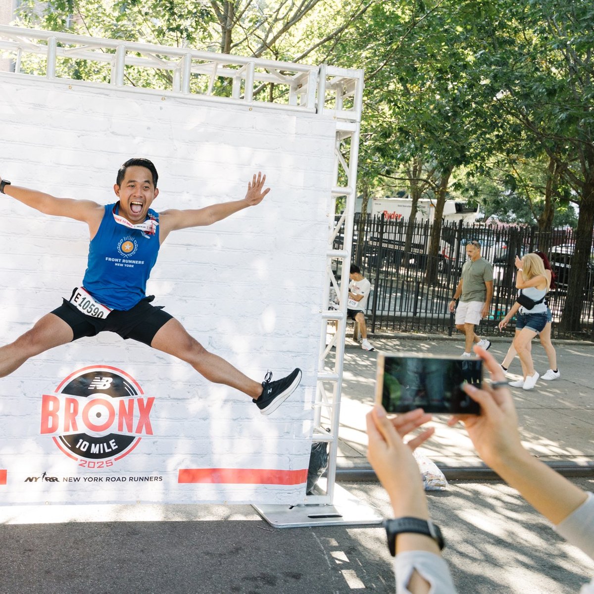 Runners at the 2025 New Balance Bronx 10M