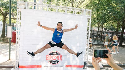 Runners at the 2025 New Balance Bronx 10M