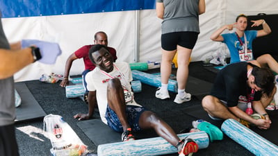 Runners at the 2025 New Balance Bronx 10M