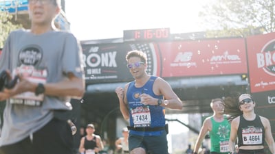 Runners at the 2025 New Balance Bronx 10M
