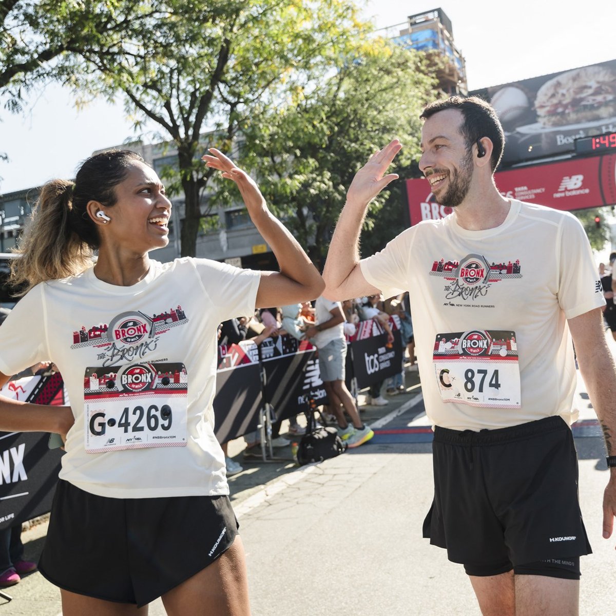 Runners at the 2025 New Balance Bronx 10M