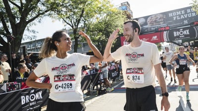 Runners at the 2025 New Balance Bronx 10M