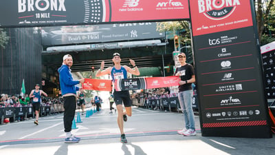 Runners at the 2025 New Balance Bronx 10M