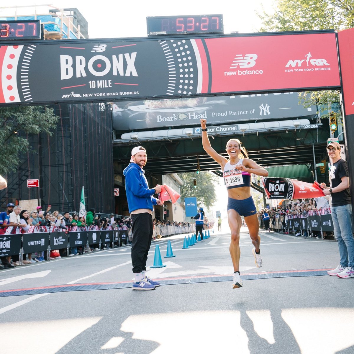 Runners at the 2025 New Balance Bronx 10M