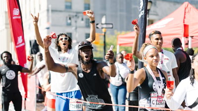 Runners at the 2025 New Balance Bronx 10M