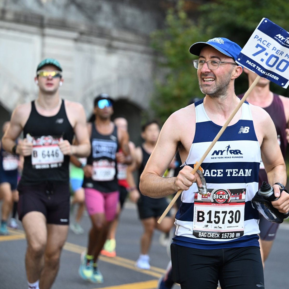 Runners at the 2025 New Balance Bronx 10M