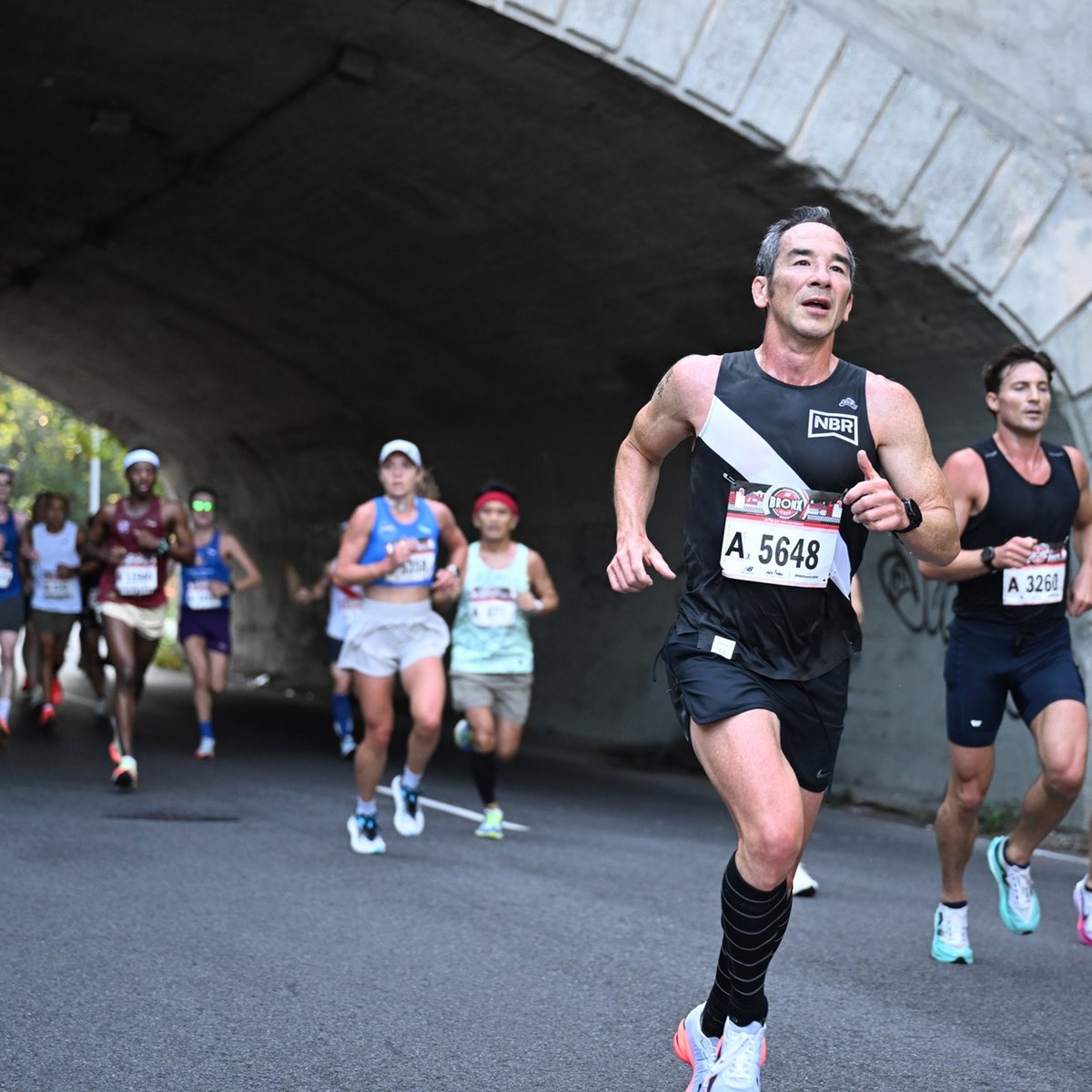 Runners at the 2025 New Balance Bronx 10M