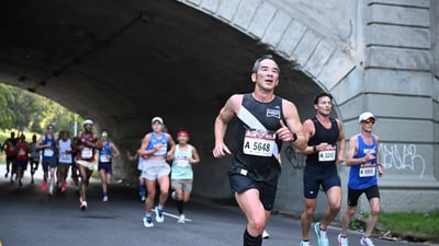Runners at the 2025 New Balance Bronx 10M