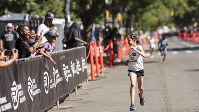 Runners at the 2025 New Balance Bronx 10M