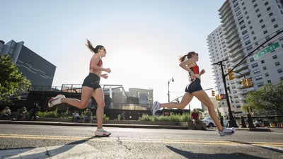 Runners at the 2025 New Balance Bronx 10M
