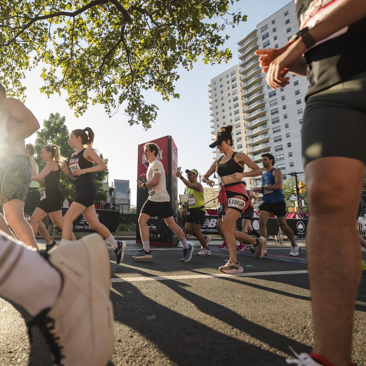 Runners at the 2025 New Balance Bronx 10M