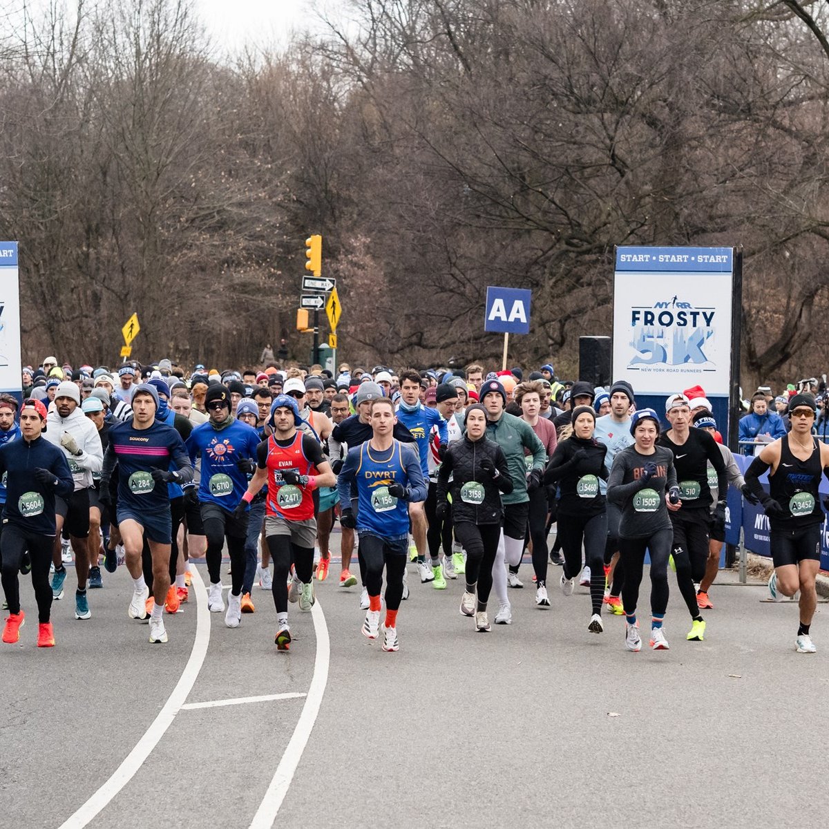 2025 NYRR Frosty 5K