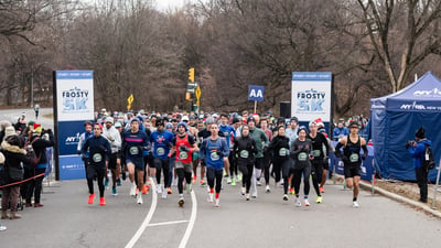 2025 NYRR Frosty 5K