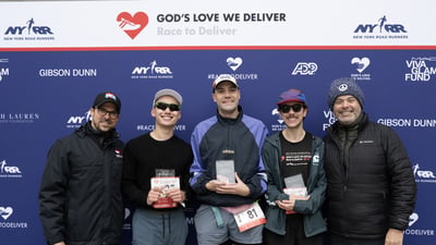 Runners at the 2025 Race to Deliver 4M to Benefit God's Love We Deliver