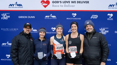 Runners at the 2025 Race to Deliver 4M to Benefit God's Love We Deliver
