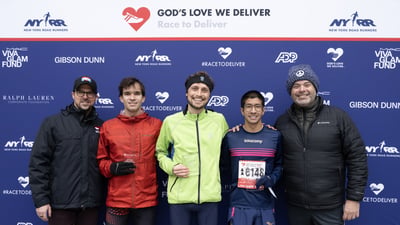 Runners at the 2025 Race to Deliver 4M to Benefit God's Love We Deliver