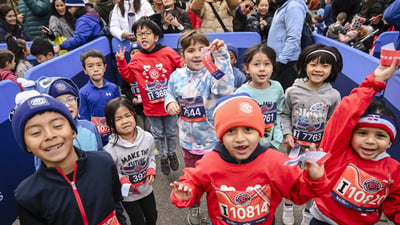 Runners at the 2025 Race to Deliver 4M to Benefit God's Love We Deliver
