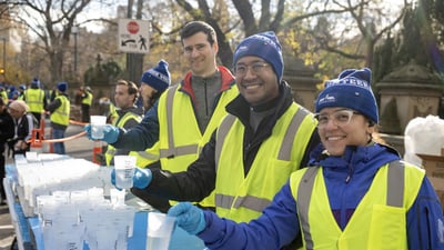 Runners at the 2025 Race to Deliver 4M to Benefit God's Love We Deliver