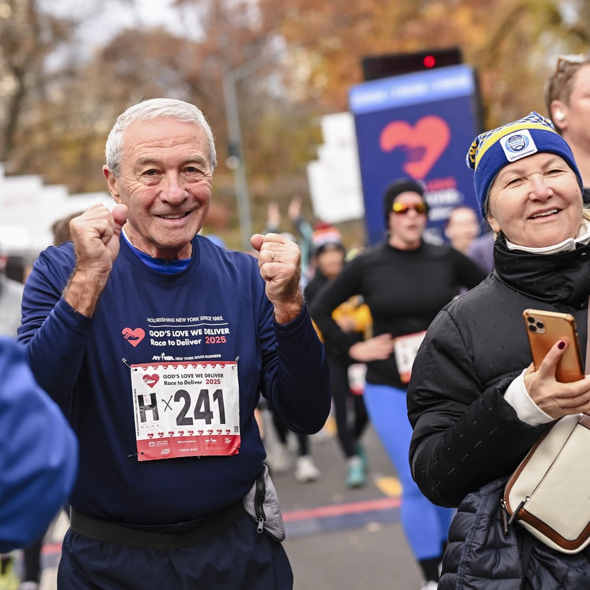 Runners at the 2025 Race to Deliver 4M to Benefit God's Love We Deliver