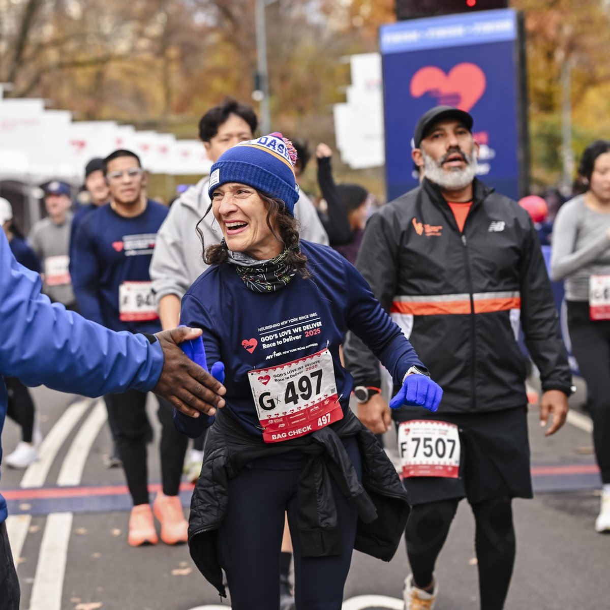 Runners at the 2025 Race to Deliver 4M to Benefit God's Love We Deliver