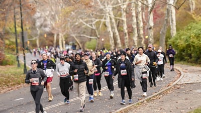 Runners at the 2025 Race to Deliver 4M to Benefit God's Love We Deliver