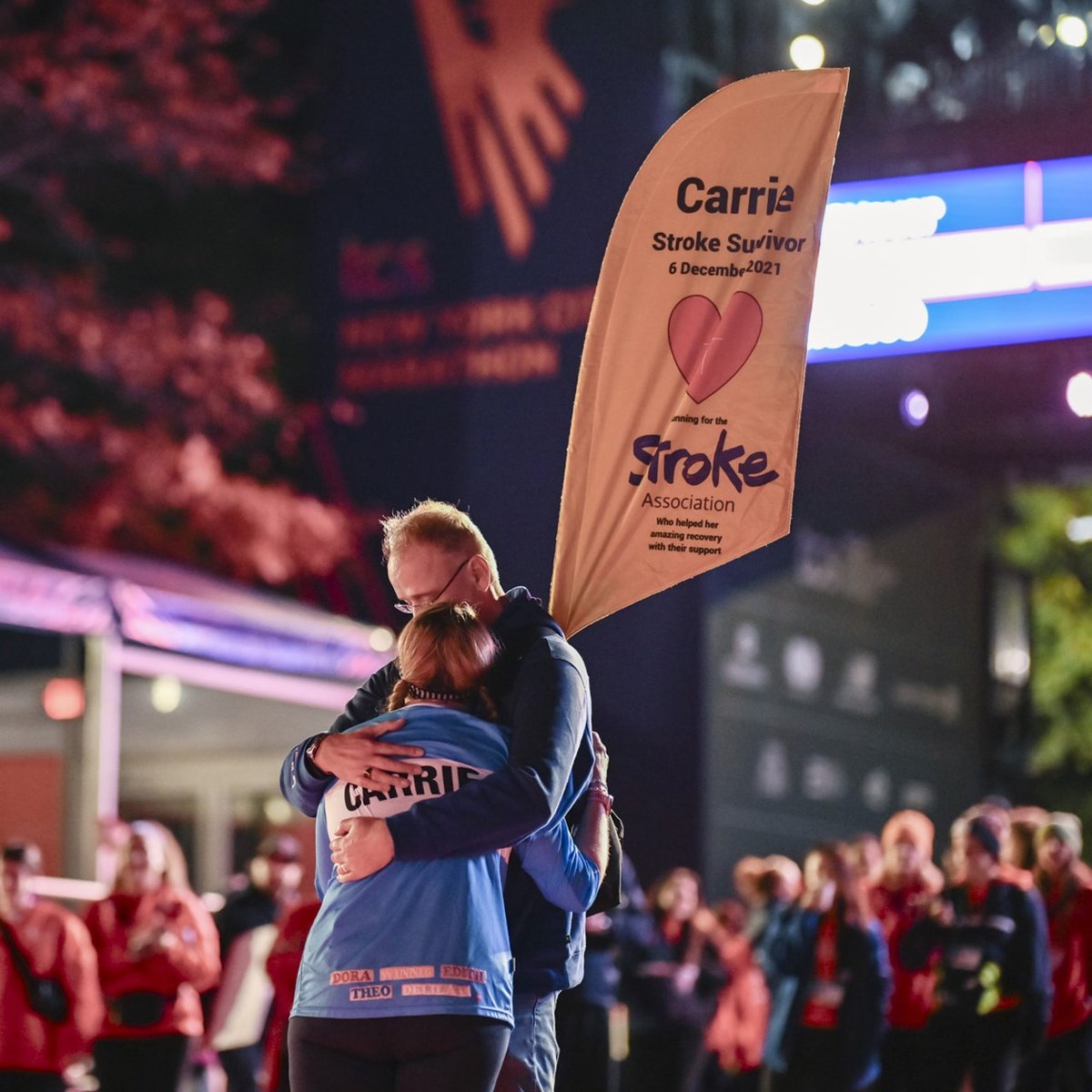 Charity runners at the 2025 TCS New York City Marathon