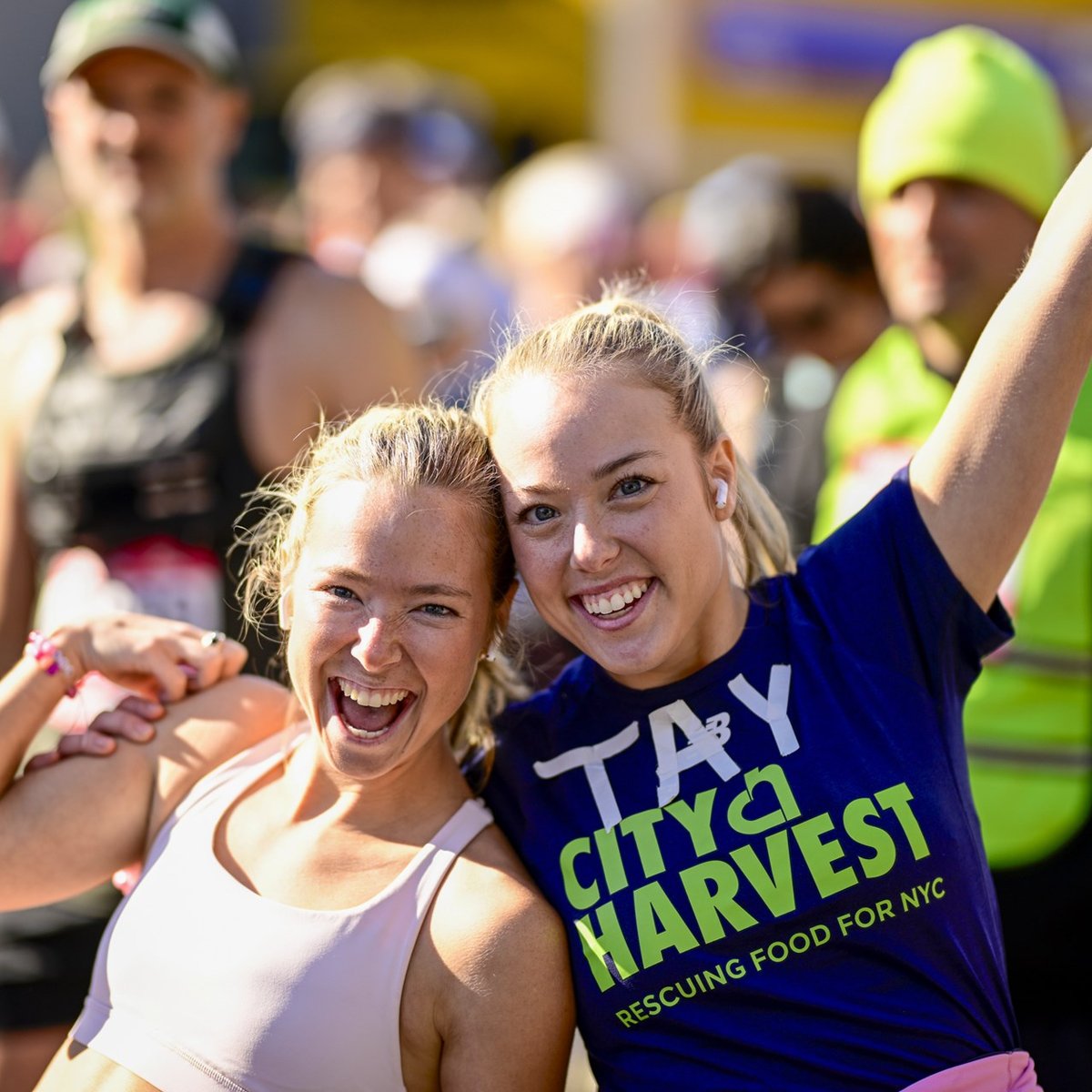 Charity runners at the 2025 TCS New York City Marathon